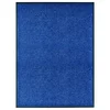 Vidaxl Pralni predpražnik moder 90x120 cm