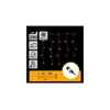 Aigostar - LED spoljni božićni niz 200xLED/3,6W/230V/8 funkcija 10x0,4m IP44 topla bela