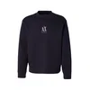 ARMANI EXCHANGE Majica mornarska/bela