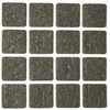 Drsnik iz filca kvadrat 22 x 22 x 3 mm rjav 16 kos