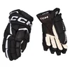 Hokejske rokavice CCM JetSpeed FTWomen Black/White Senior 12 palcev