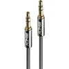 Lindy 35321 avdio kabel 1 m 3,5 mm antracit