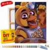 shumee Slika po številkah z okvirjem Chica fnaf 50x70 cm