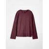 Sinsay - Pamučna bluza sa dugim rukavima - maroon