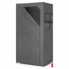 Siva tekstilna garderobna omara 79x155 cm – Rayen