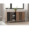 Wallity Komoda Dora 160x90x40cm Bež-Antracit