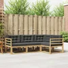 Set vanjskih sofa s jastukom 3 pcs Bijela i antracit Poliester