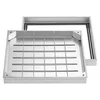 VEVOR Pokrov za jašek z okvirjem 50x50 cm aluminijasti vgradni pregledni pokrov