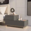 Hanah Home noćni ormarić Kayra, 70 cm, antracit