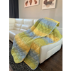 Prekrivač 190x190cm mikrofiber blue/green ( VLK000438-Blue/green )