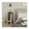 HANAH HOME Noćni stočić Elos left Light Mocha