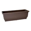 eoshop Samozalivalni koritni lonec Aqua Gloria 50 cm, rjav, brez podstavka
