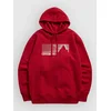 Burton Elmore moški pulover s kapuco geranium red
