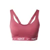NIKE Športni nederček INDY eozin / bela
