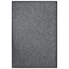 Vidaxl Predpražnik siv 80x120 cm