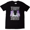 Teddy Swims Majica Retro Bootleg Unisex Black XL