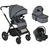 Cangaroo Kolica joker mineral grey 3u1 sa autosedištem i-size ( CAN00088 )
