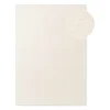 Kremno bela ročno tkana volnena preproga 160x230 cm Puristic Knots – Elle Decoration