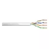 CAT 5e U-UTP installation cable, 100 MHz Dca (PVC), AWG 24/1, 500 m paper box, sx, grey