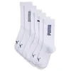 Puma Crew Shirt Socks Unisex (3-Pack), White, Size 43-46, Clothing
