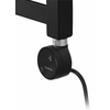 Grelni element MOA s termostatom in povezavo Bluetooth, 400W, črn - Mat črna - Termostat - 400