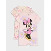 Sinsay - Pamučni romper sa printom Minnie Mouse - pastelno roze