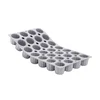Silicone mold for 28 mini-canneles, 30 x 17.5 cm - de Buyer brand