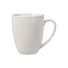 Gastro skodelica za kavo, bela, rebrast dizajn, prostornina 0,37 l, višina 115 mm, premer 88 mm (6 kos)