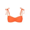 LSCN by LASCANA Bikini zgornji del Gina oranžno rdeča