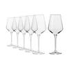 6-piece Avant-Garde white wine glass set, 390 ml - Krosno