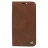 LEATHER RETRO FLIP Maska za telefon za Iphone 14 tamno, Braon