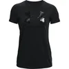 UNDER ARMOUR Funkcionalna majica, črna
