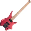 HILS Guitars HN4 NEXT Ruby Red Kitara headless (Kot novo)