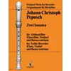 PEPUSCH:6 SONATAS VOL.1 /1-3 NOTNA LITERATura ZA FLAVTO