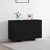 Kreveta Crni hrast 120 x 41 x 75 cm Konstruirano drvo