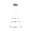 LED prigušiva lampa na sajli CIRCLE LED/15W/230V + LED/20W + LED/25W