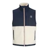 JACK & JONES Brezrokavnik JORFREDERIKSBERG kremna/nočno modra