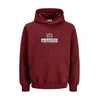 Jack & Jones Junior Majica JORFREDERIKSBERG bordo/črna/bela