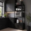 HANAH HOME Višenamenska polica Modu Black