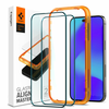 SPIGEN ALM GLASS FC KALJENO STAKLO 2-KOM ZA IPHONE 14 PRO CRNO
