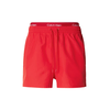 Calvin Klein Swimwear Kratke kopalne hlače rdeča/bela