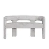 Livin Hill Oblazinjena klop, 124,5x75x56 cm, siva