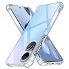Silikonska futrola s ojačanim rubovima za Oppo Reno10/Reno10 Pro - Prozirna KP29946