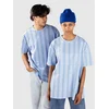 Urban Classics Printed Pinstripe moška majica royal