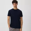 Reserved - Slim fit majica kratkih rukava od strukturirane tkanine