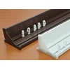 METALPLASTIK PVC GARNIŠNA II KANALA 2.5 m BELA