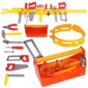 shumee Škatla za orodje Little Handyman Set Belt Hammer Keys Vijaki 9017