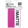 Ultra Pro Matte Eclipse Small Desk Protector Sleeves 60 - Hot Pink