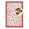Rdeča preproga z božičnim motivom iz mešanice bombaža 160x230 cm Toys Delight Red Christmas – Villeroy&Boch