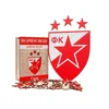 DRVENA PUZLE FK CRVENA ZVEZDA - LOGO